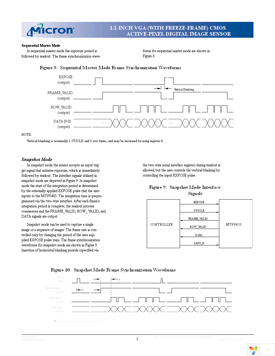 MT9V403DEVSTM ES Page 7